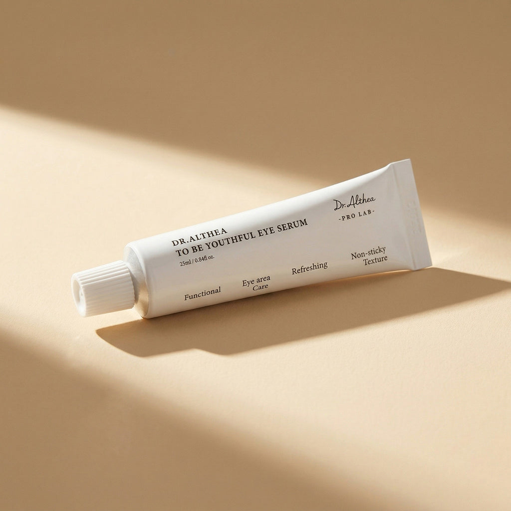 Dr.Althea — To Be Youthful Eye Serum 25ml — editorial — fundo bege