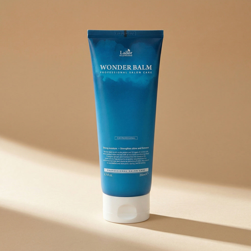 Lador — Wonder Balm 200ml — editorial — fundo bege