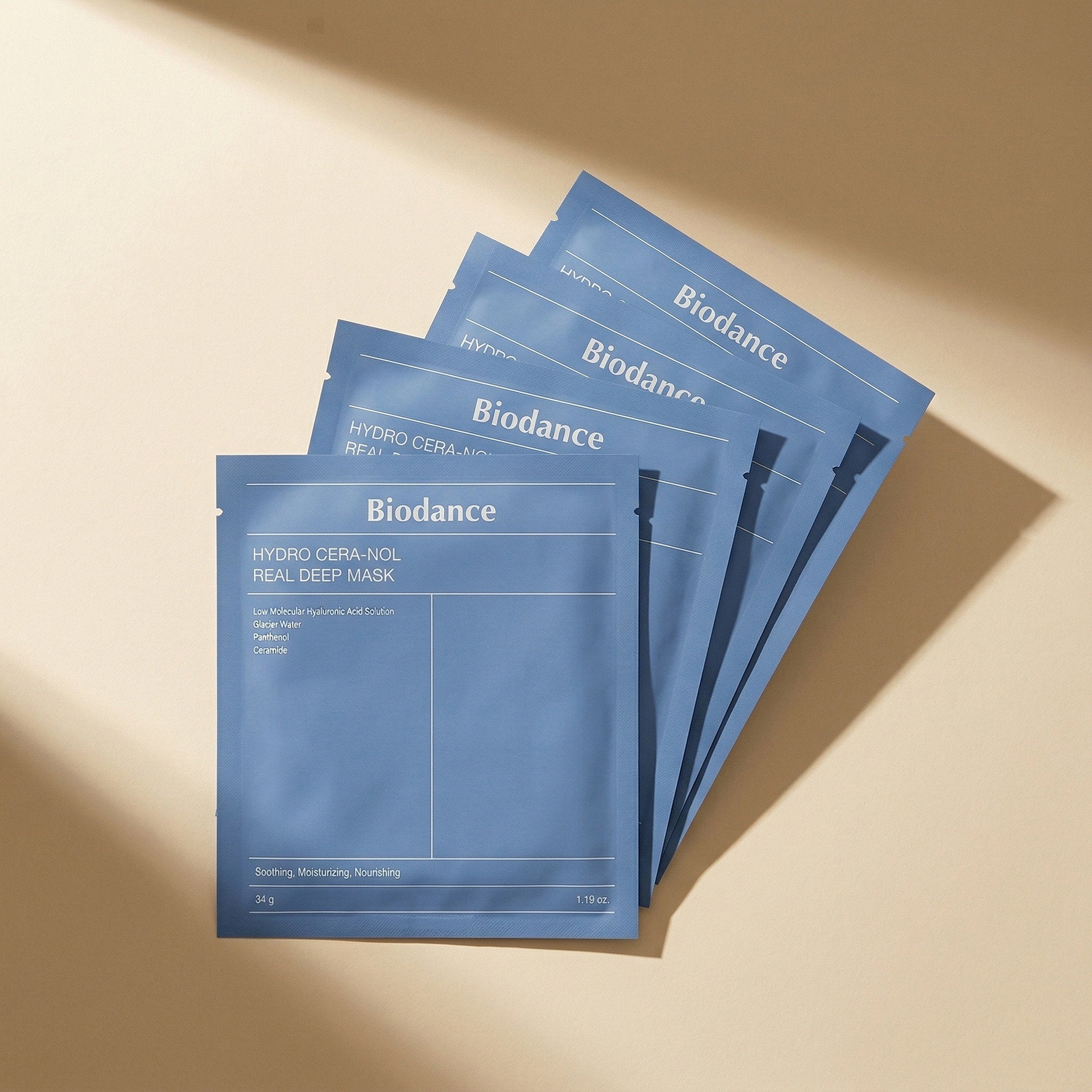 Biodance — Hydro Cera-Nol Real Deep Mask — detalhe da embalagem
