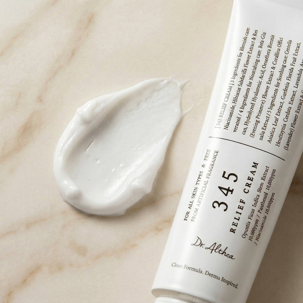 Dr.Althea — 345 Relief Cream 50ml — detalhe da embalagem