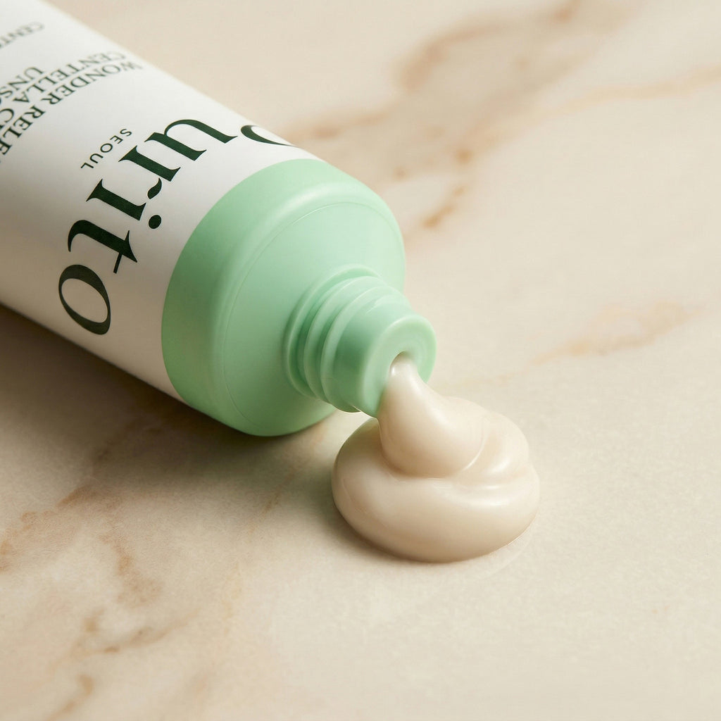 PURITO — Wonder Releaf Centella Cream Unscented 50ml — detalhe da embalagem