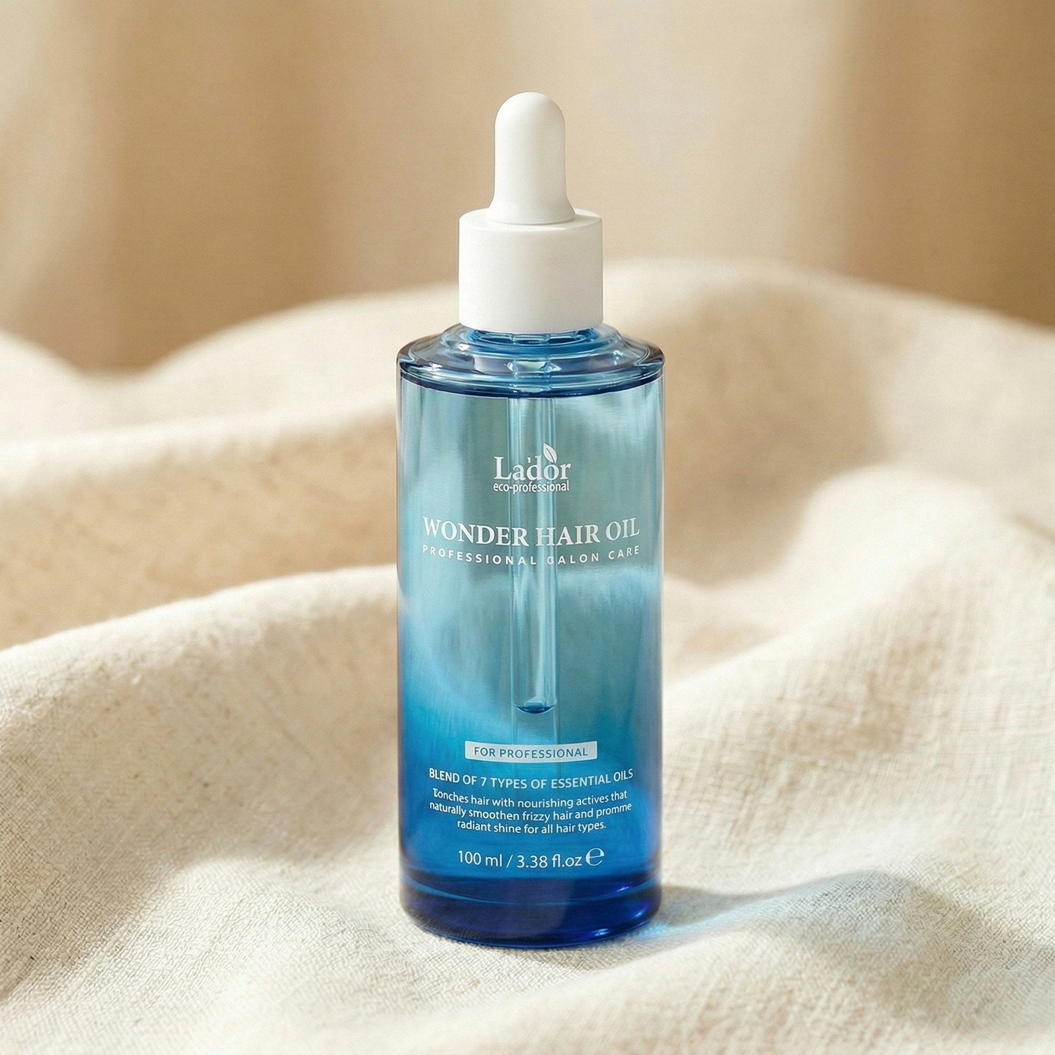 Lador — Wonder Hair Oil 100ml — detalhe da embalagem