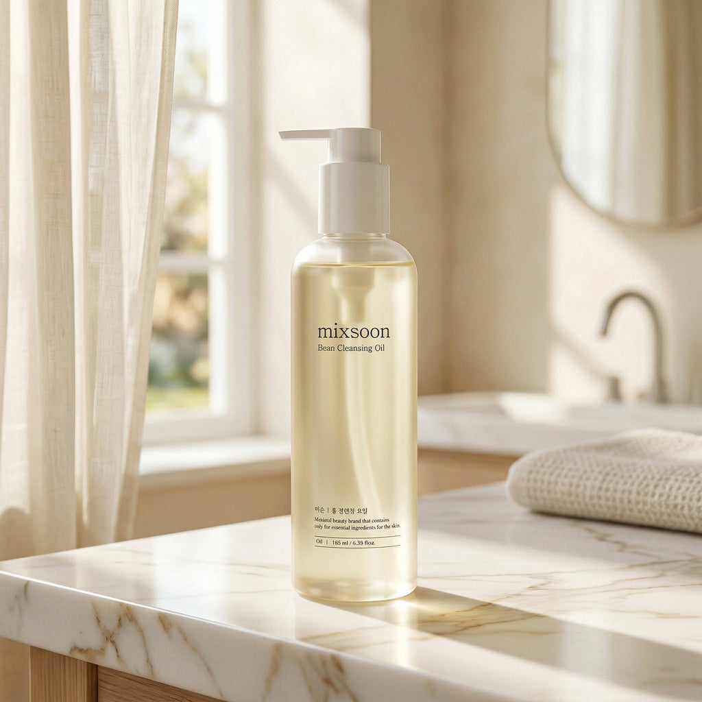 Mixsoon — Bean Cleansing Oil 195ml — detalhe da embalagem