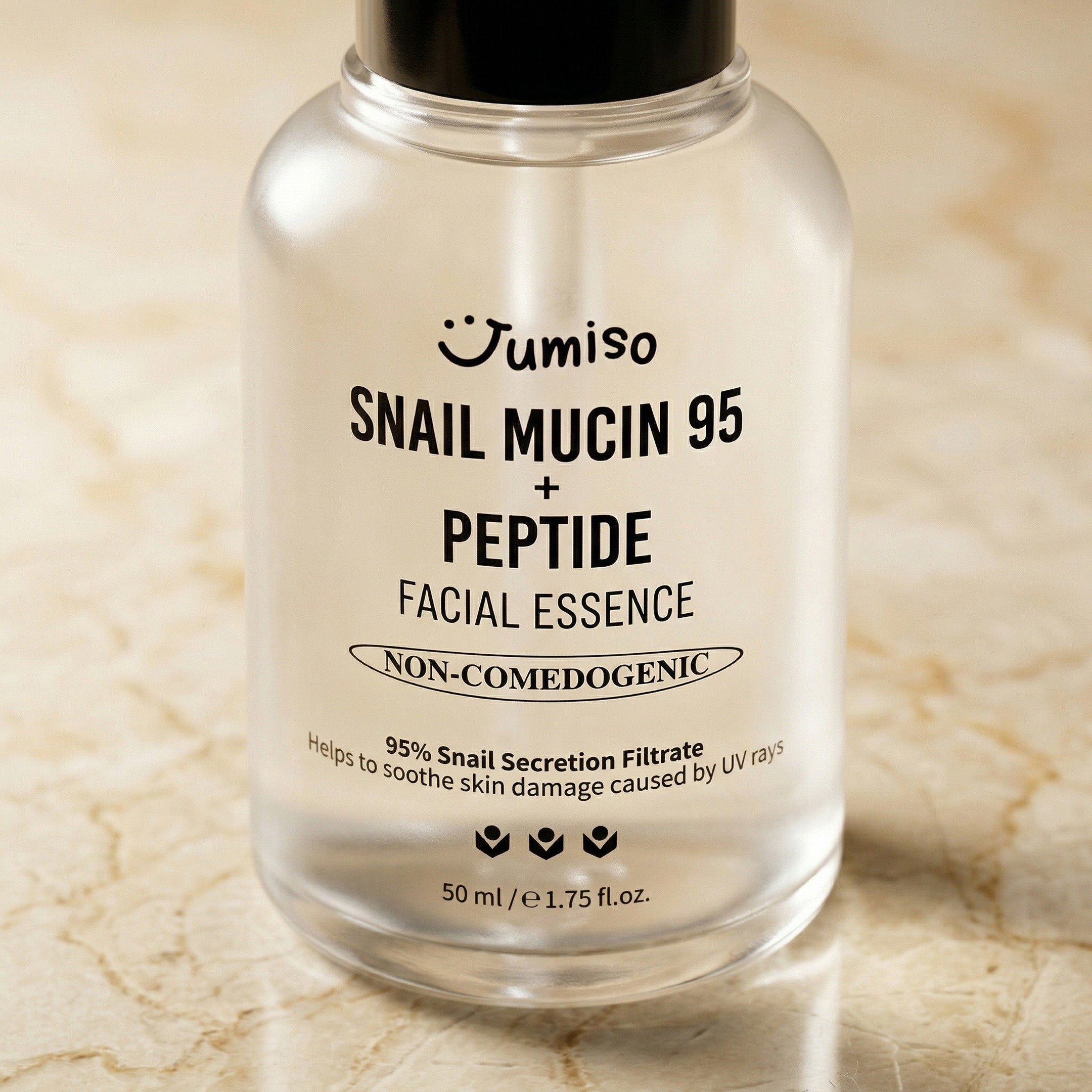 Jumiso — Snail Mucin 95 + Peptide Essence 140ml — detalhe da embalagem
