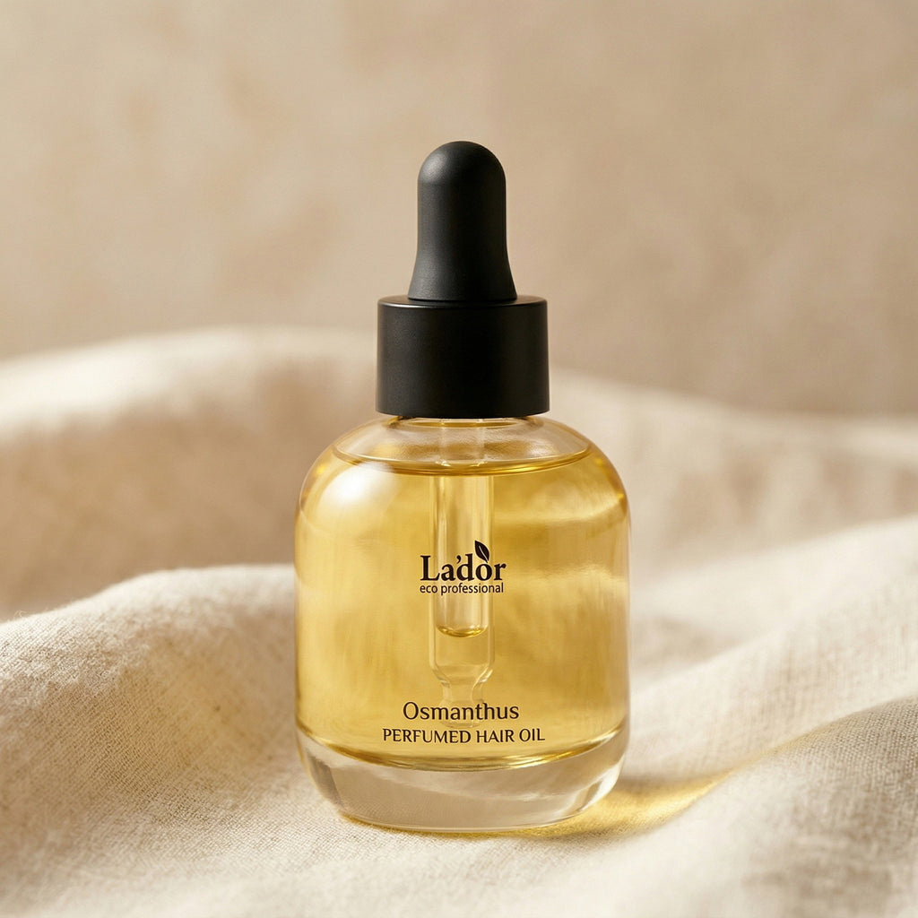 Lador — Perfumed Hair Oil Osmanthus 30ml — detalhe da embalagem