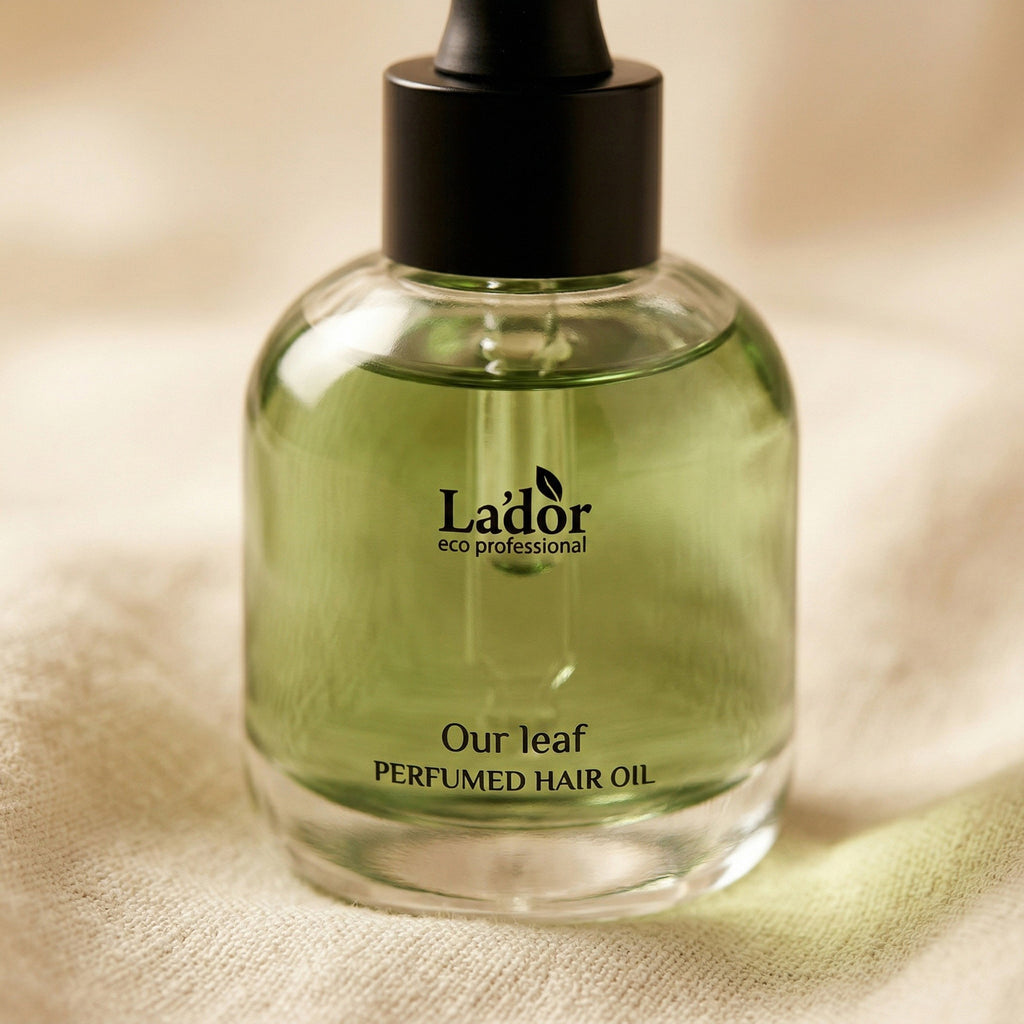 Lador — Perfumed Hair Oil Our Leaf 30ml — detalhe da embalagem